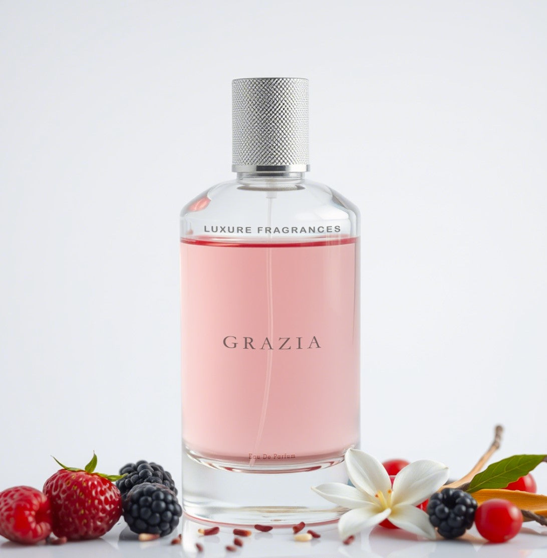 Grazia by Luxure Fragrances - Floral Fruity Gourmand Perfume - Eau De Parfum - For Her - 20ml - Hatke
