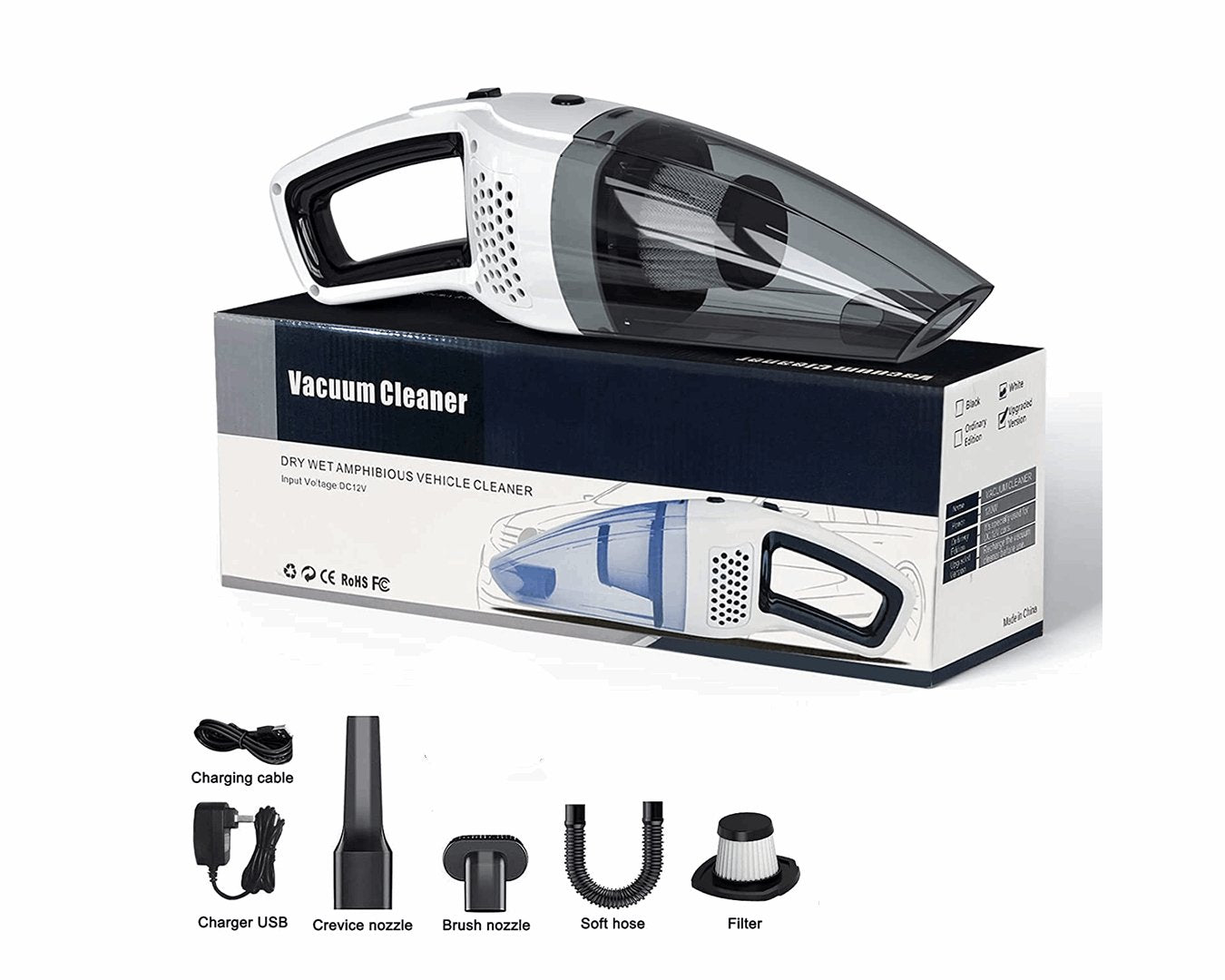 Small handheld sale vacuum for car