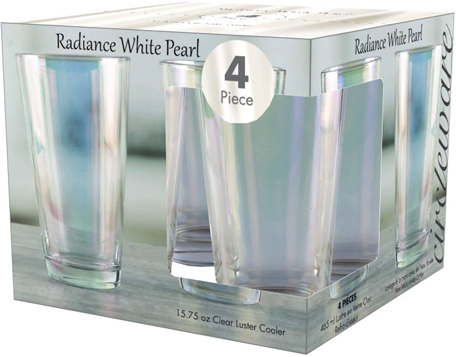 Clear Heavy Glass - Drinking Glasses for Water, Milk, Juice, Beer