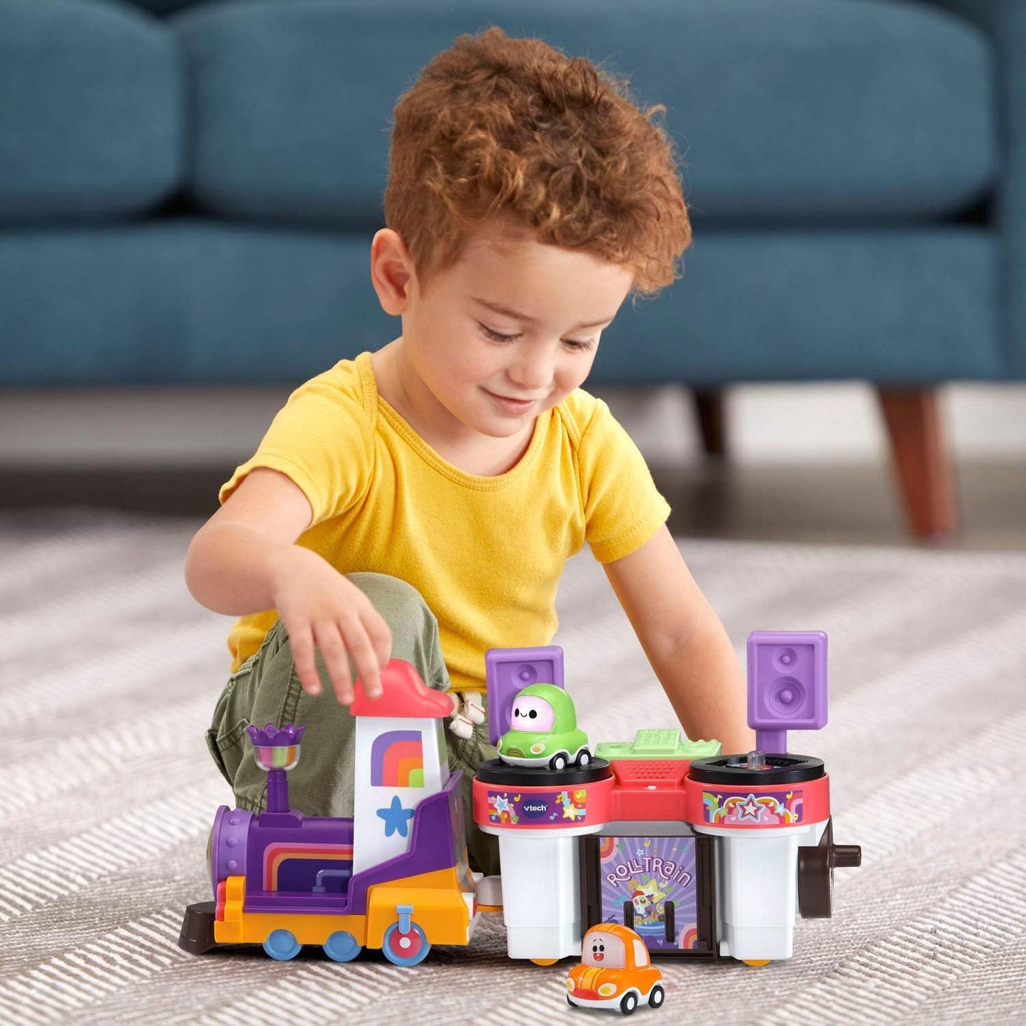 VTech Go! Go! Cory Carson - DJ Train Trax and The Roll Train, Multicolor