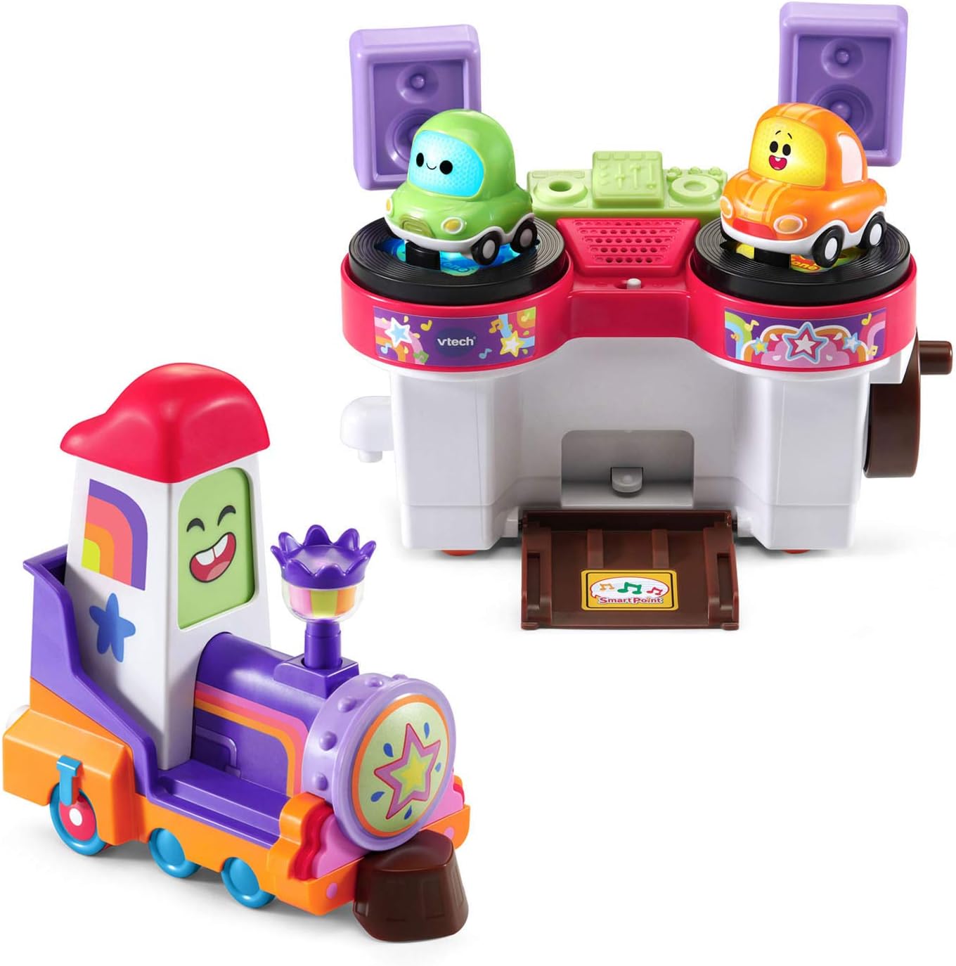 VTech Go! Go! Cory Carson - DJ Train Trax and The Roll Train, Multicolor