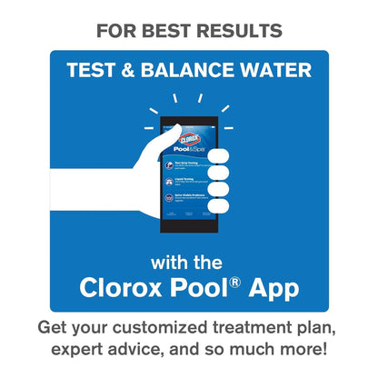 Clorox Shock XtraBlue Keeps Pool & Spa Crystal Clear - Kills & Prevents Algae & Bacteria 1 lb - Hatke