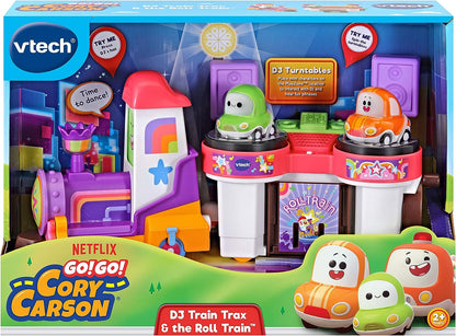 VTech Go! Go! Cory Carson - DJ Train Trax and The Roll Train, Multicolor