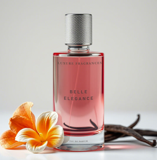 Belle Élégance by Luxure Fragrances - Amber Floral Perfume - Eau De Parfum - For Her - 20ml - Hatke