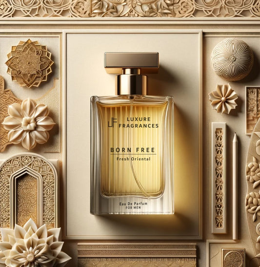 Born Free by Luxure Fragrances - Fresh Oriental Perfume - Eau De Parfum - For Men - 50ml
