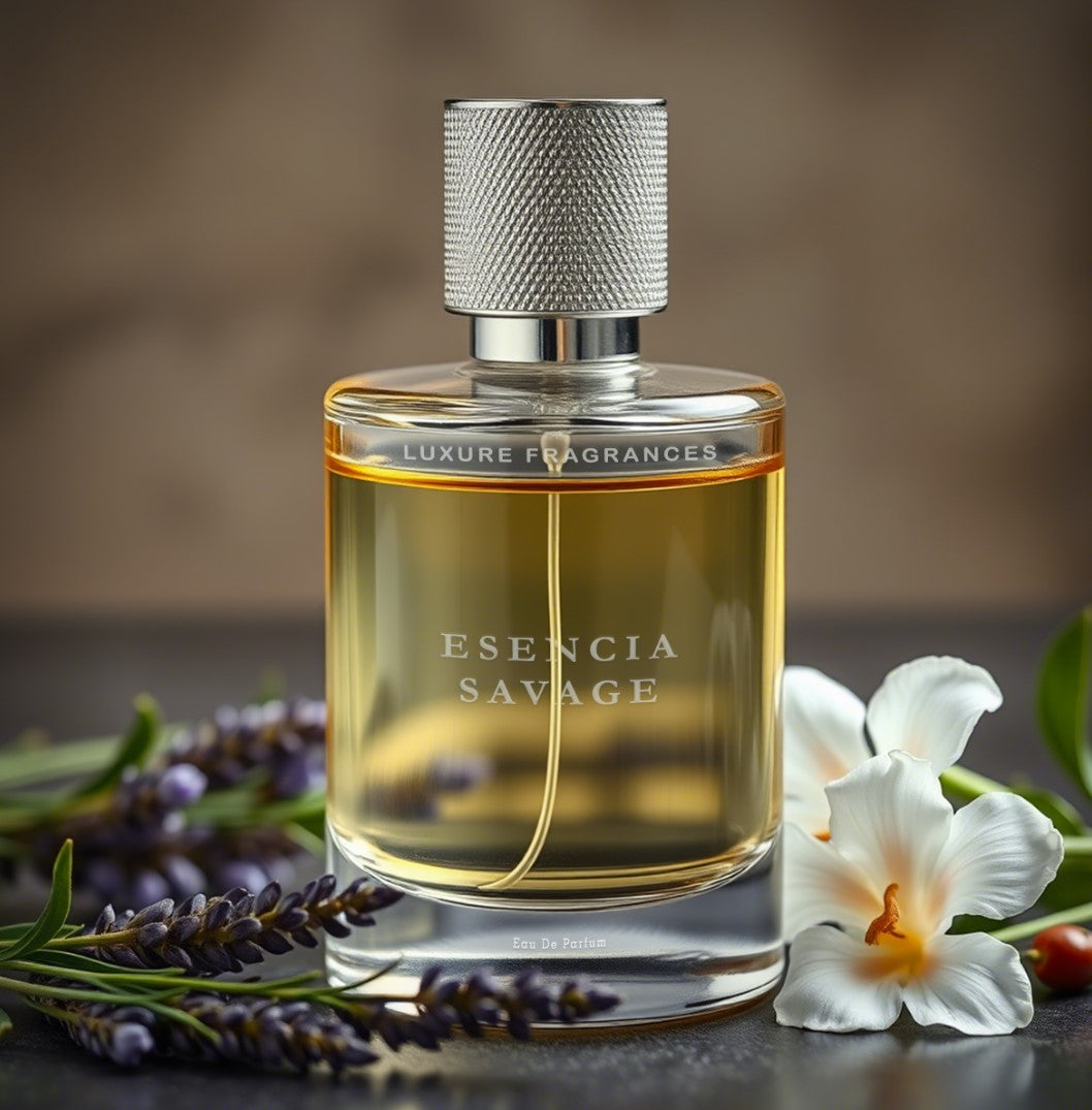 Esencia Savage by Luxure Fragrances - Aromatic Fougère Perfume - Eau De Parfum - For Him - 20ml - Hatke