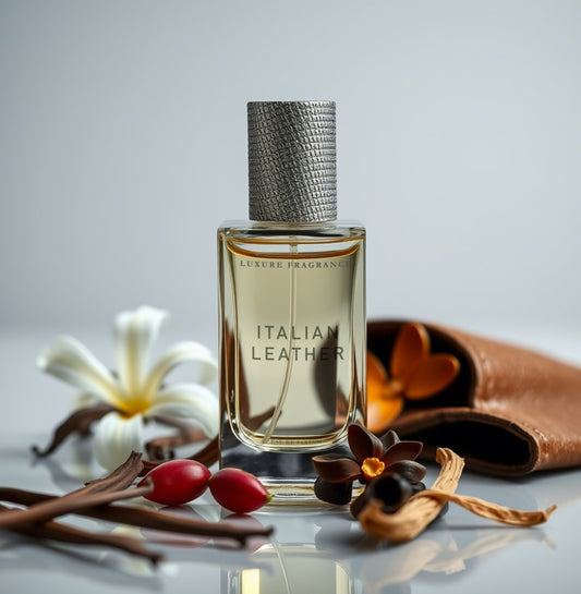 Italian Leather by Luxure Fragrances - Leather Fragrance Perfume - Eau De Parfum - For Him - 20ml - Hatke