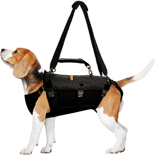NeoAlly Sturdy Dog Lift Harness Full Body Support & Mobility Aids System - 5-in-1 Lifting Support, Carry Sling, Vest Harness, Back Brace, and Anxiety Vest - Endorsed by Shark Tank (Large)