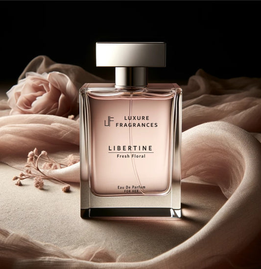 Libertine by Luxure Fragrances - Fresh Floral Perfume - Eau De Parfum - For Her - 50ml
