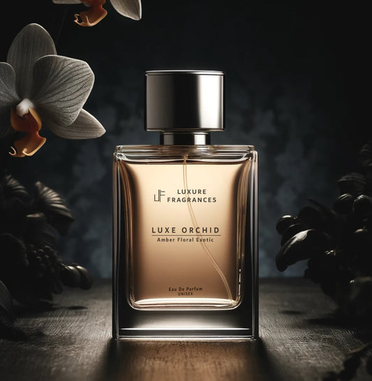 Luxe Orchid by Luxure Fragrances - Amber Floral Exotic Perfume - Eau De Parfum - Unisex - 50ml