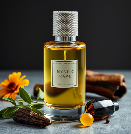 Mystic Rave by Luxure Fragrances - Fresh Oriental Perfume - Eau De Parfum - Unisex - 20ml - Hatke