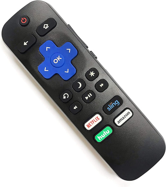 Universal Roku TV Remote Works with All Roku Built-in TV. TCL/Hisense/Hitachi/Haier/RCA/Philips/LG/Element/Sanyo... Does not Work with Roku Player and Roku Stick!!