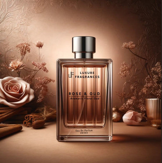 Rose & Oud - Aromatic Floral Oud Perfume - Eau De Parfum - Unisex - 50ml