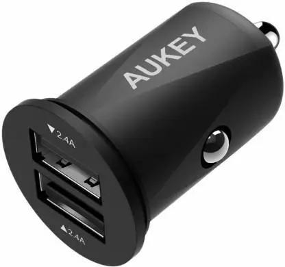 Aukey CC-S5 (Upgraded Version) 4.8a Dual Port Usb Car Charger - Hatke