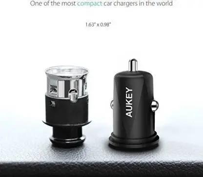 Aukey CC-S5 (Upgraded Version) 4.8a Dual Port Usb Car Charger - Hatke