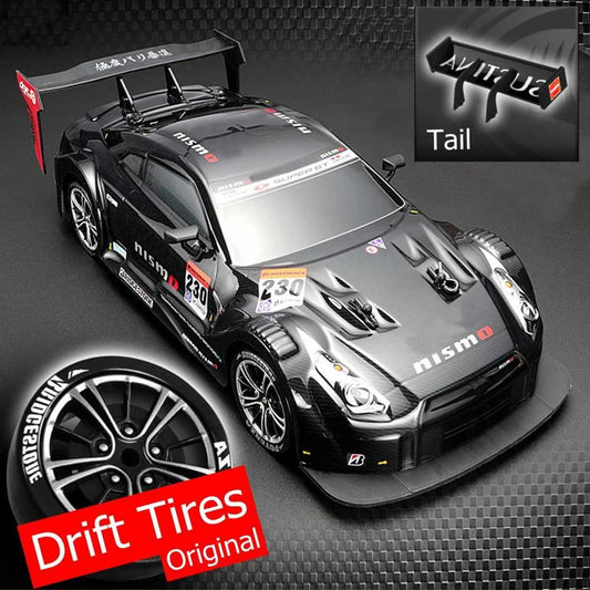 GoolRC 2.4 Ghz RC Drift Car 4WD 1:16 Scale Waterproof Remote Control Car - Hatke
