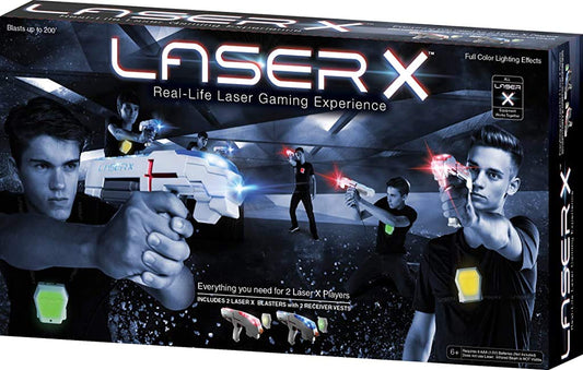 Laser X 88016 Two Player Real Life Laser Gaming Experience Gaming Set - Hatke