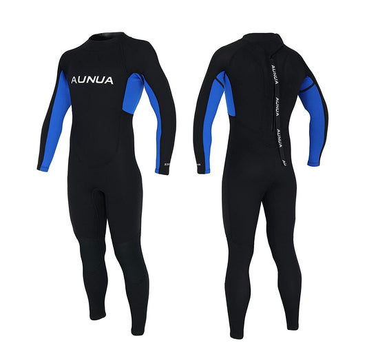 Aunua Youth 3/2mm Neoprene Wetsuits for Kids Full Wetsuit Swimming Suit Keep Warm - Size 6