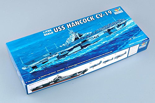Trumpeter 1/700 USS Hancock Aircraft Carrier Model Kit - Hatke