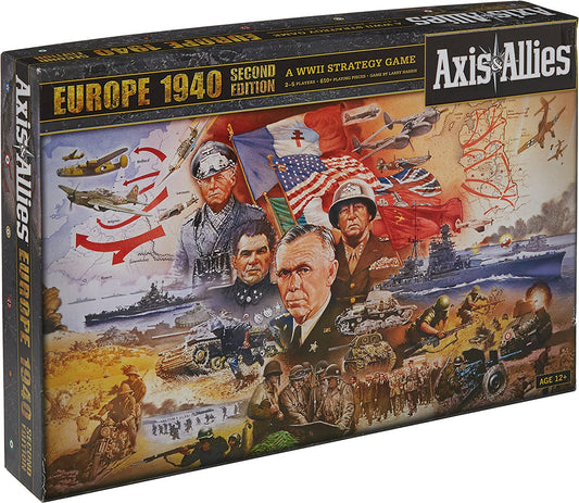 Wizards of the Coast Axis and Allies Europe 1940 2nd Edition Board Game