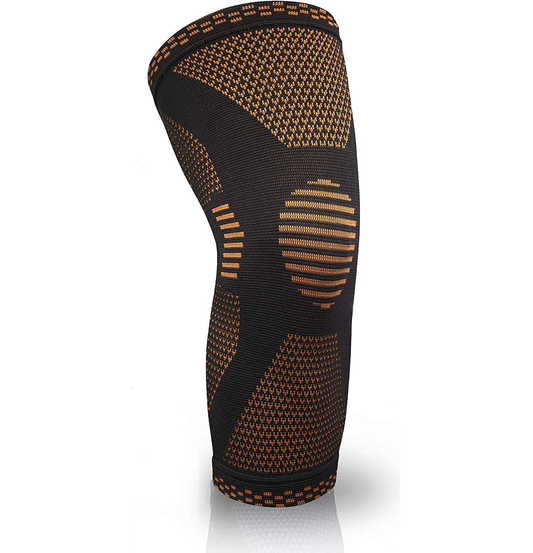 POWERLIX Knee Compression Sleeve  for Men & Women – Knee Support for Running, Basketball, Weightlifting, Gym, Workout, Sports (X-Large)