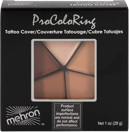 Mehron Makeup Tattoo Cover 5 Shades - Hatke