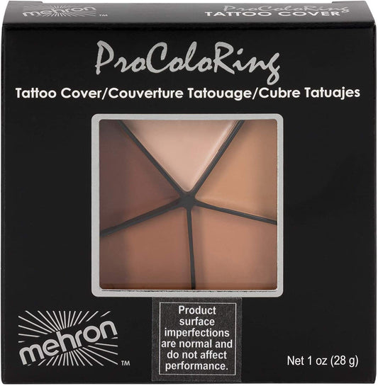 Mehron Makeup Tattoo Cover 5 Shades - Hatke