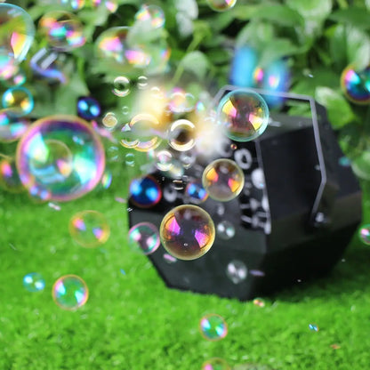 NATURALIFE 1byone Professional Bubble Machine with High Output, Automatic Blowing Mechanism for Outdoor or Indoor Use