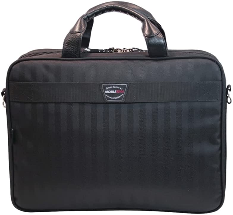 Mobile Edge ScanFast Checkpoint and Eco Friendly Laptop Briefcase 16 Inch PC, 17 Inch Mac for Men, Women, Business Travel, Student, Black MESFBC2.0 - Hatke