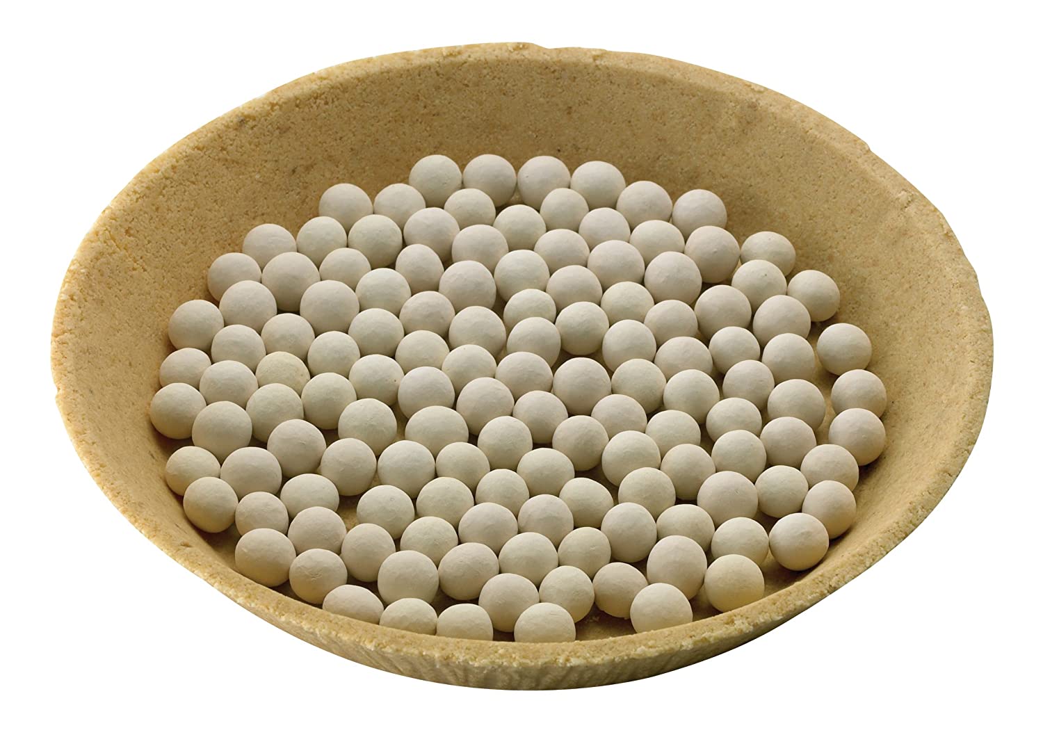 Mrs. Anderson's Baking Ceramic Pie Crust Weights, Natural Ceramic Stoneware - Hatke