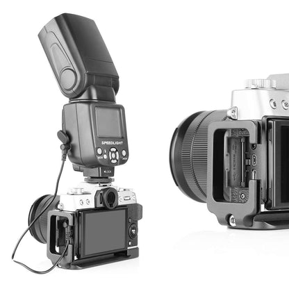 XT20 Grip Vertical Shoot Hand Grip QR Quick Release L Plate Camera Bracket Holder for Fuji Fujifilm XT10 X T10 X-T10 XT20 X T20 X-T20