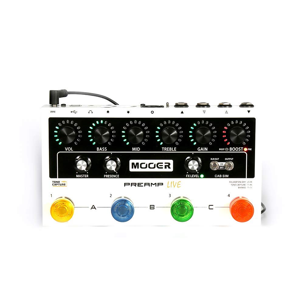 MOOER GE200 Multi Effects Kit (Footswitch Topper) Pack of 10