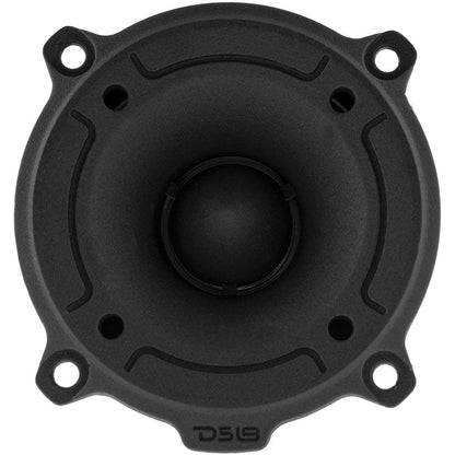 DS18 PRO-TW120B Super Tweeter in Black - 1", Aluminum Frame and Diaphragm, 240W Max, 120W RMS, 4 Ohms, Built in Crossover (Mylar Capacitor Filter)-  (Pair)
