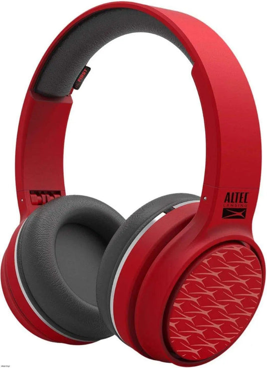 ALTEC LANSING Ring N GO Bluetooth WITHOUT Mic Headset (Red, On the Ear) - Hatke