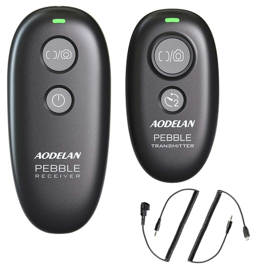 Aodelan Pebble Camera Wireless Shutter Release Hot Shoe Trigger for Sony A9, A99 II, A7 II, A7 A7R A7S A6500 A6300 A6000 A5100 A5000 A3000 SLT-A58 DSC-RX100M3 DSC-RX100III - Hatke