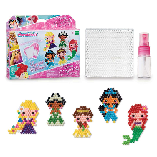Aquabeads Disney Princess Character Set, Complete Arts & Crafts Kit for Children - over 600 Beads to create your favorite Disney Princess Characters - Hatke