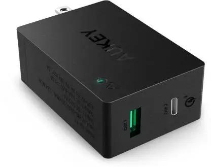AUKEY USB-C 27W Quick Charge 3.0 Dual-Port Wall Charger PA-Y2 - Hatke