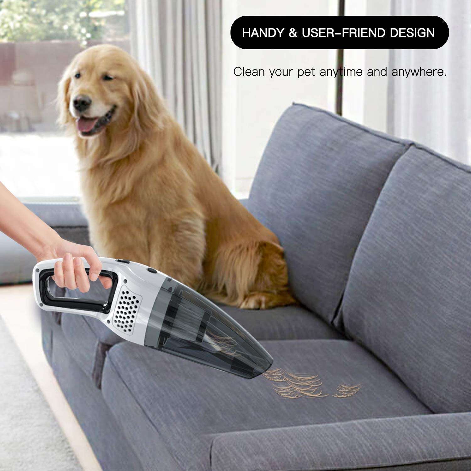 Handheld vacuum strong suction on sale