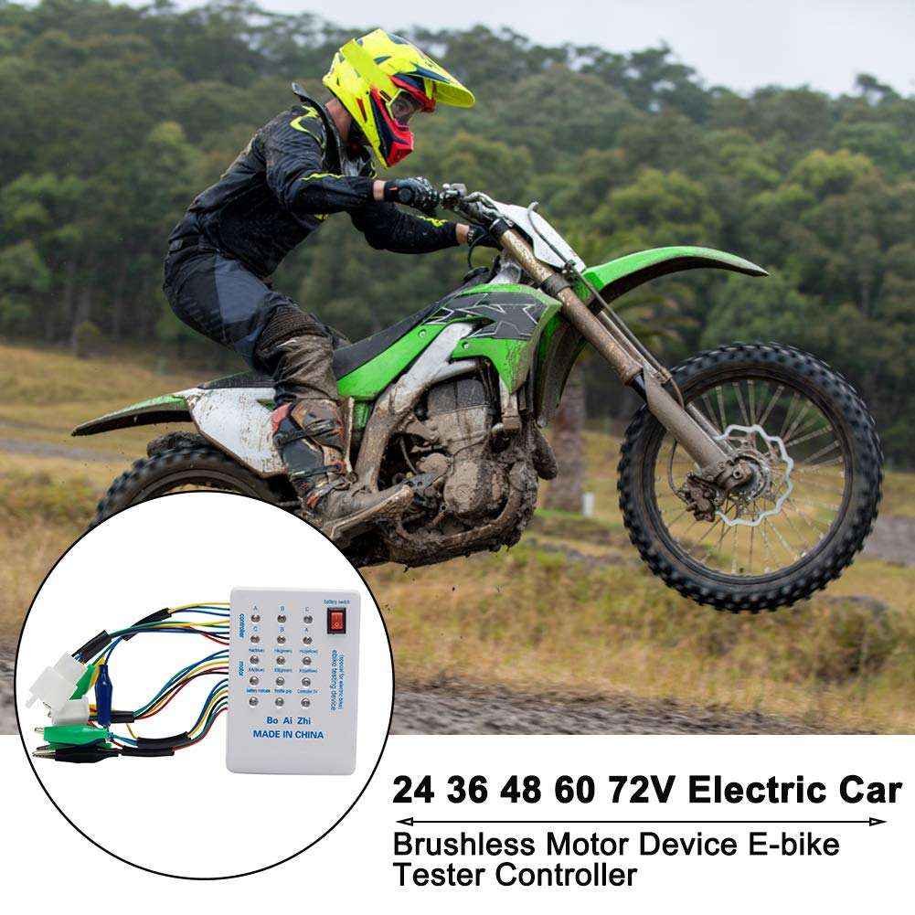 Electro Electric Car E-Bike Scooter Brushless Motor Controller Tester 24V/36V/48V/60V/72V - Hatke