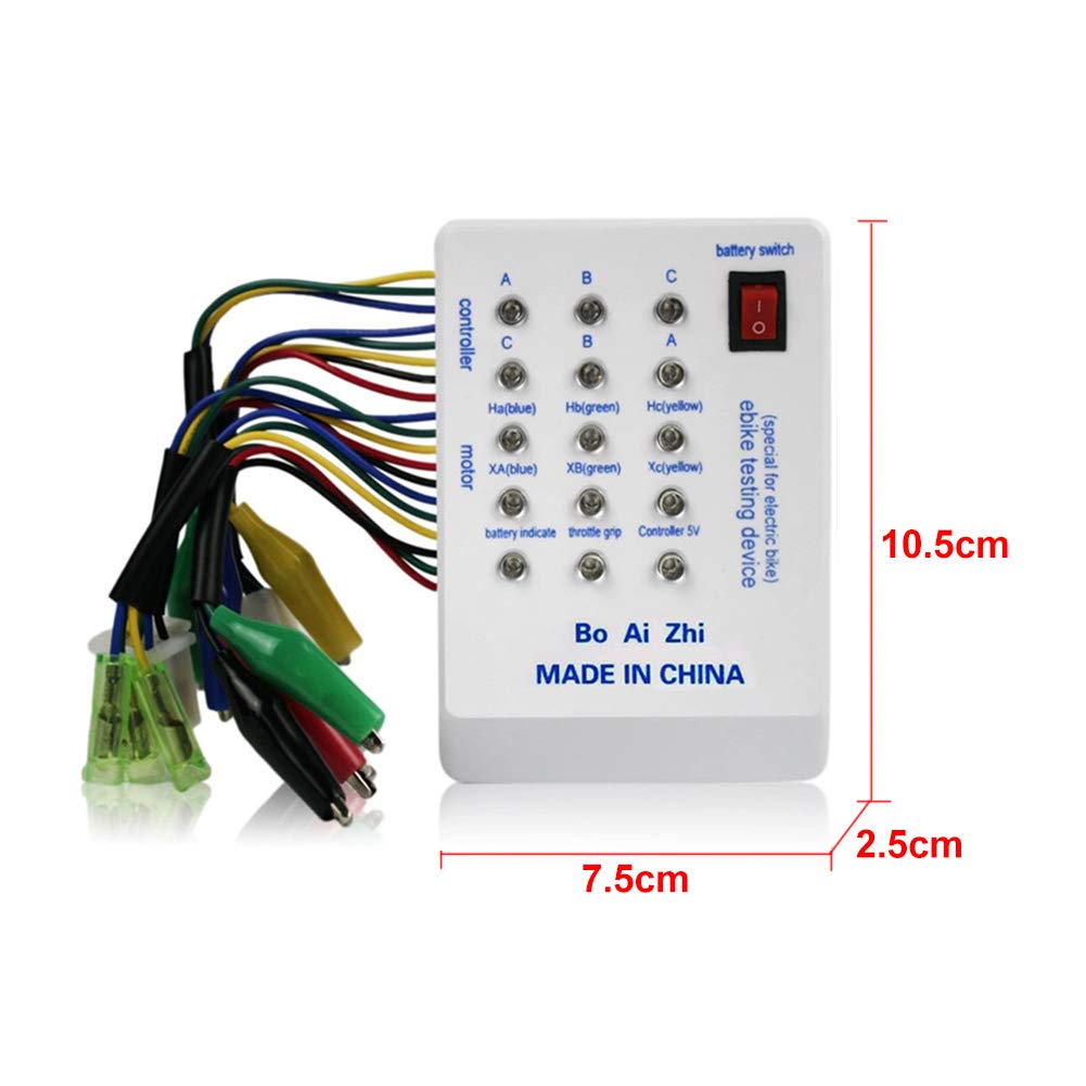 Electro Electric Car E-Bike Scooter Brushless Motor Controller Tester 24V/36V/48V/60V/72V - Hatke