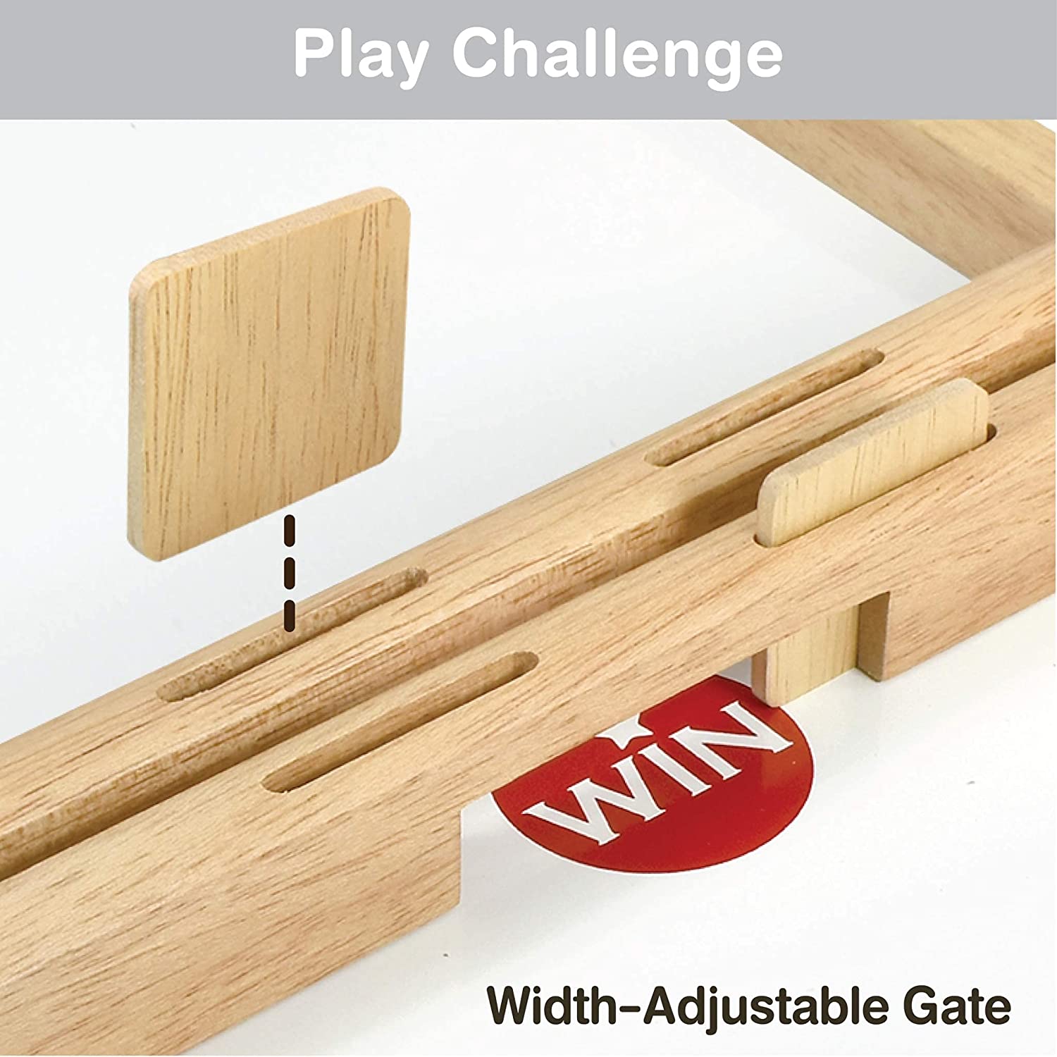 Flick n Kick: Standard Wooden Multi Tabletop Indoor Portable Board Games for Kids and Family - Hatke