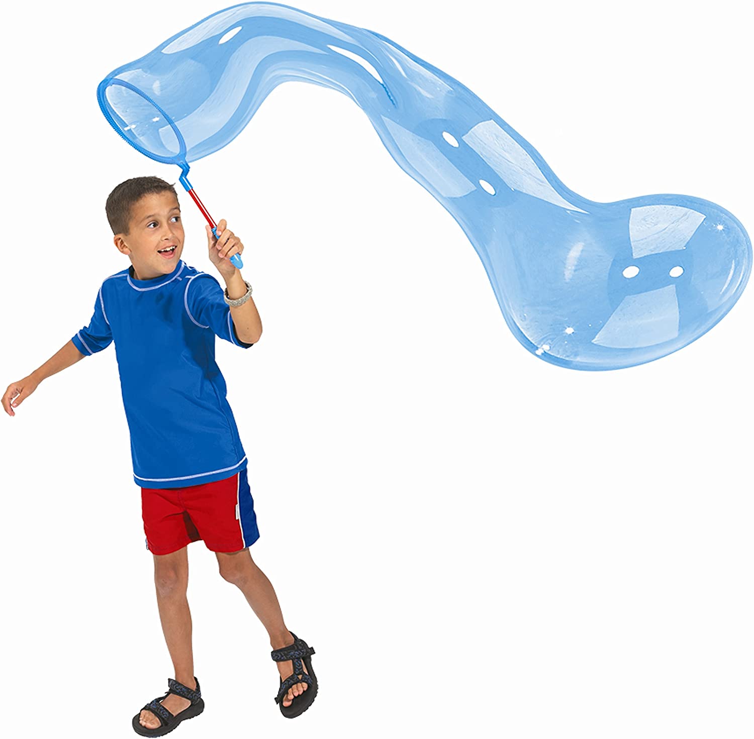 Fubbles Super Gigantic Bubble Maker Wand With Extra Large Dip Tray