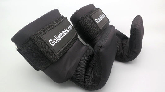Goliath Labs Gravity Inversion Boots for Upper Body Workouts ‚ Comfortable, Sturdy Design ‚ Easy to Use ‚ Black - Hatke