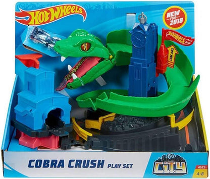 Hot Wheels City Cobra Crush Play Set - Hatke