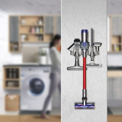 LANMU Docking Station Accessory Holder for Dyson V6 Vacuum Cleaner,Attachments Organizer Holder for Dyson DC30 DC31 DC34 DC35 DC44 DC45 DC58 DC59 DC61 DC62,No More Messy Tools - Hatke