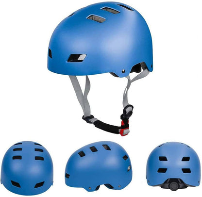 LANOVAGEAR Toddler Bike Helmet for Kids Youth 3-14 Years (Medium Size) Old Girls Boys, Adjustable Skateboard Helmet for Cycling Scooter Inline Skating Skateboarding - Hatke