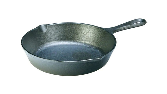 Lodge 8 Inch Cast Iron Skillet. Small Pre-Seasoned Skillet for Stovetop, Oven, or Camp Cooking - Hatke