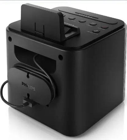 Philips AJT3300/37 Bluetooth Clock Radio with iPhone/Android Speaker Dock, Built-in microphone. - Hatke