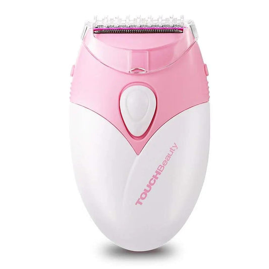 TOUCHBeauty Essentials Waterproof Wet Dry Shaving Electric Body and Bikini Dual Blade Hair Removal Trimmer Shaver TB-1459 (Pink) - Hatke