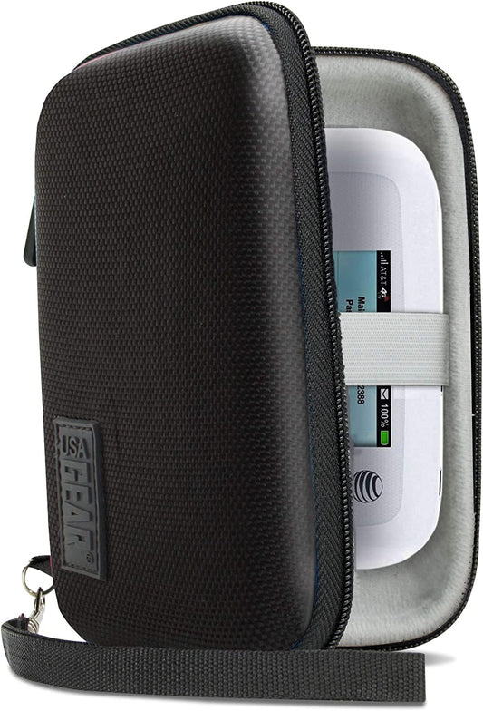 USA Gear Digital Device Carrying Case with Wrist Strap 5.5 inch- Black - Hatke